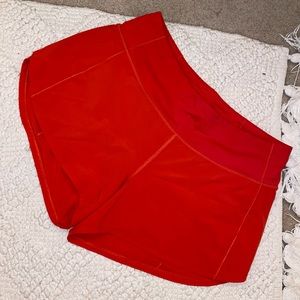 Lululemon Speed Up Mid-Rise Lined Shorts 4”